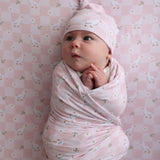 Ducks and Daisies Dream Swaddle & Beanie Set! | Milk & Baby