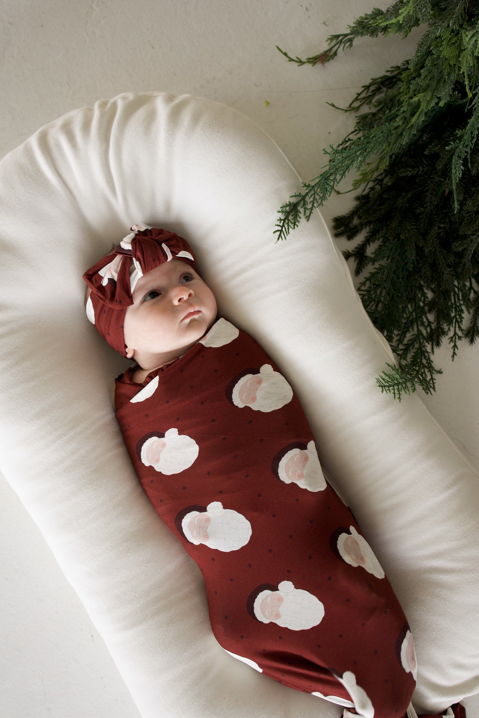 Vintage Santa | Bamboo Swaddle