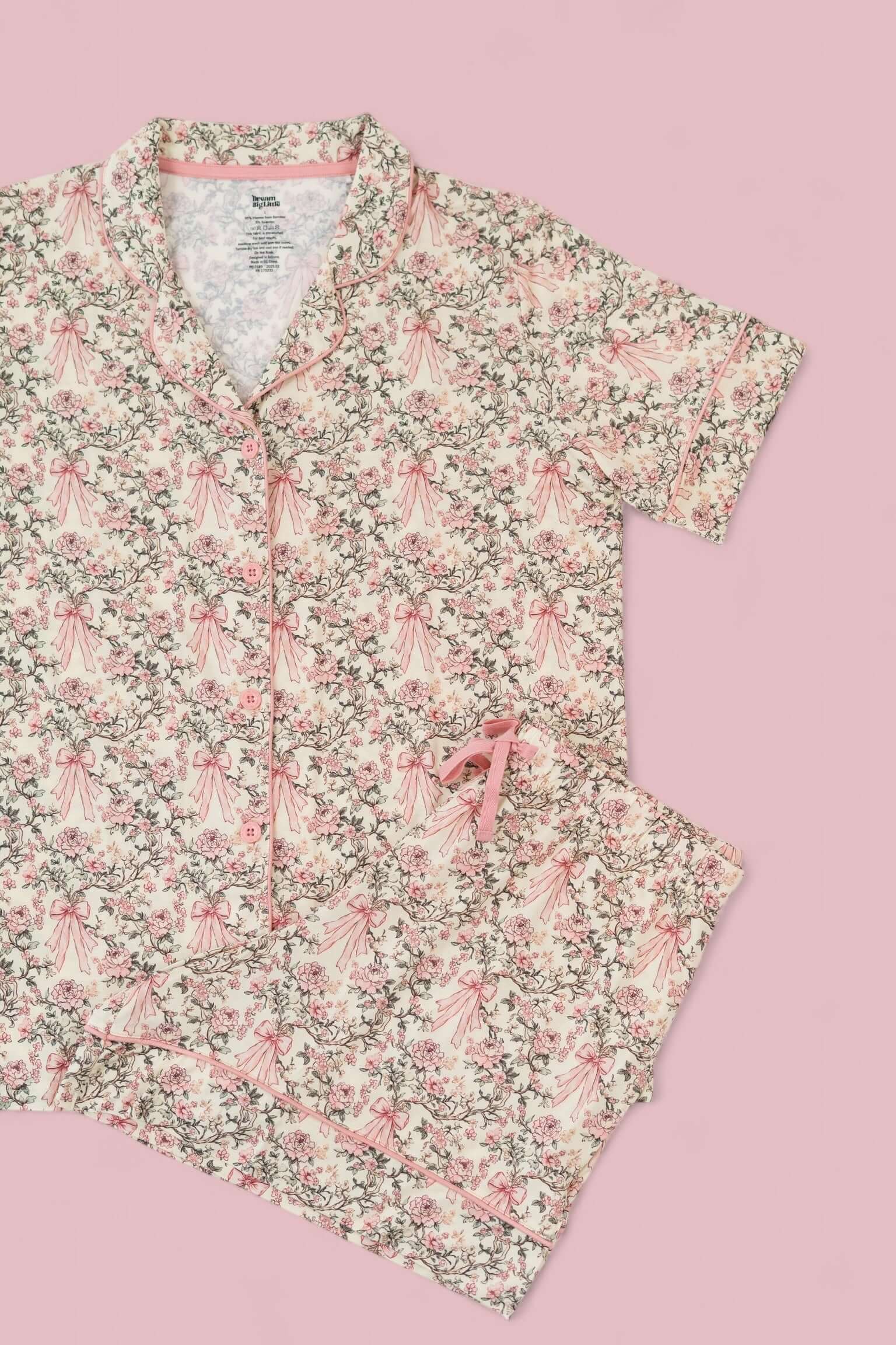 Victorian Bloom Women’s Dream Short Set | Milk & Baby