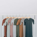 Stone Bamboo Knot Gown | Milk & Baby