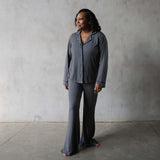Midnight Checker | Women's Flare Set | Milk & Baby