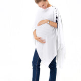 4 in 1 Multipurpose Knitwear as Maternity/Nursing Shawl Milk & Baby