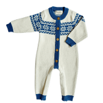 Fair Isle Jumpsuit | Milk & Baby