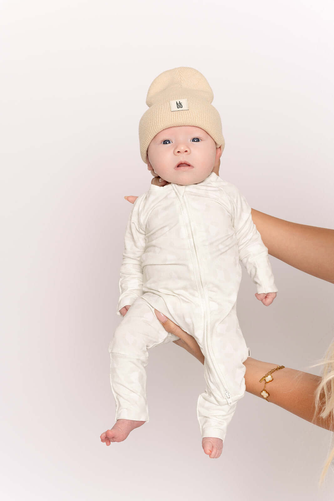 Meow | Bamboo Zip Pajamas | Milk & Baby