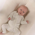 Meow | Bamboo Zip Pajamas | Milk & Baby