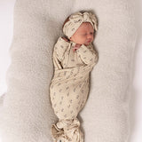 Flora | Bamboo Swaddle | Milk & Baby