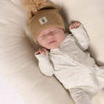 Meow | Bamboo Zip Pajamas | Milk & Baby
