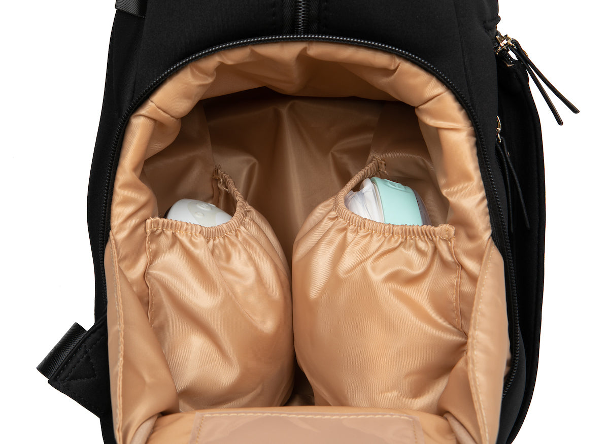 Fiona Breast Pump Backpack (Black) Milk & Baby