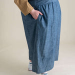 Backyard Jumpsuit in Indigo Chambray | Milk & Baby