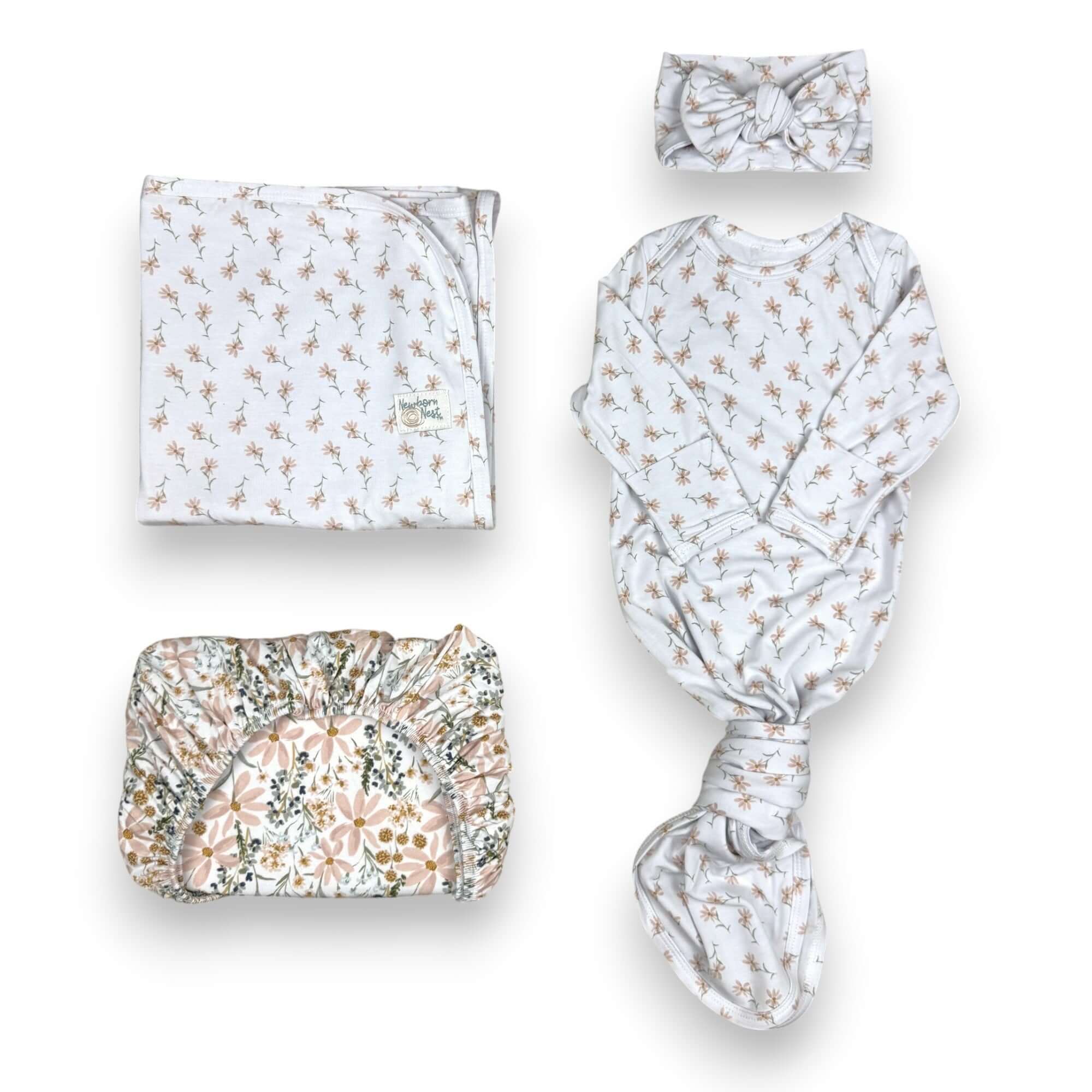 Gracie | Bamboo Newborn Nest | Milk & Baby