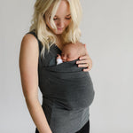 Soothe Shirt | Gray | Milk & Baby