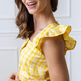 Flutter Sleeve Sun Dress | Milk & Baby