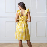 Flutter Sleeve Sun Dress | Milk & Baby