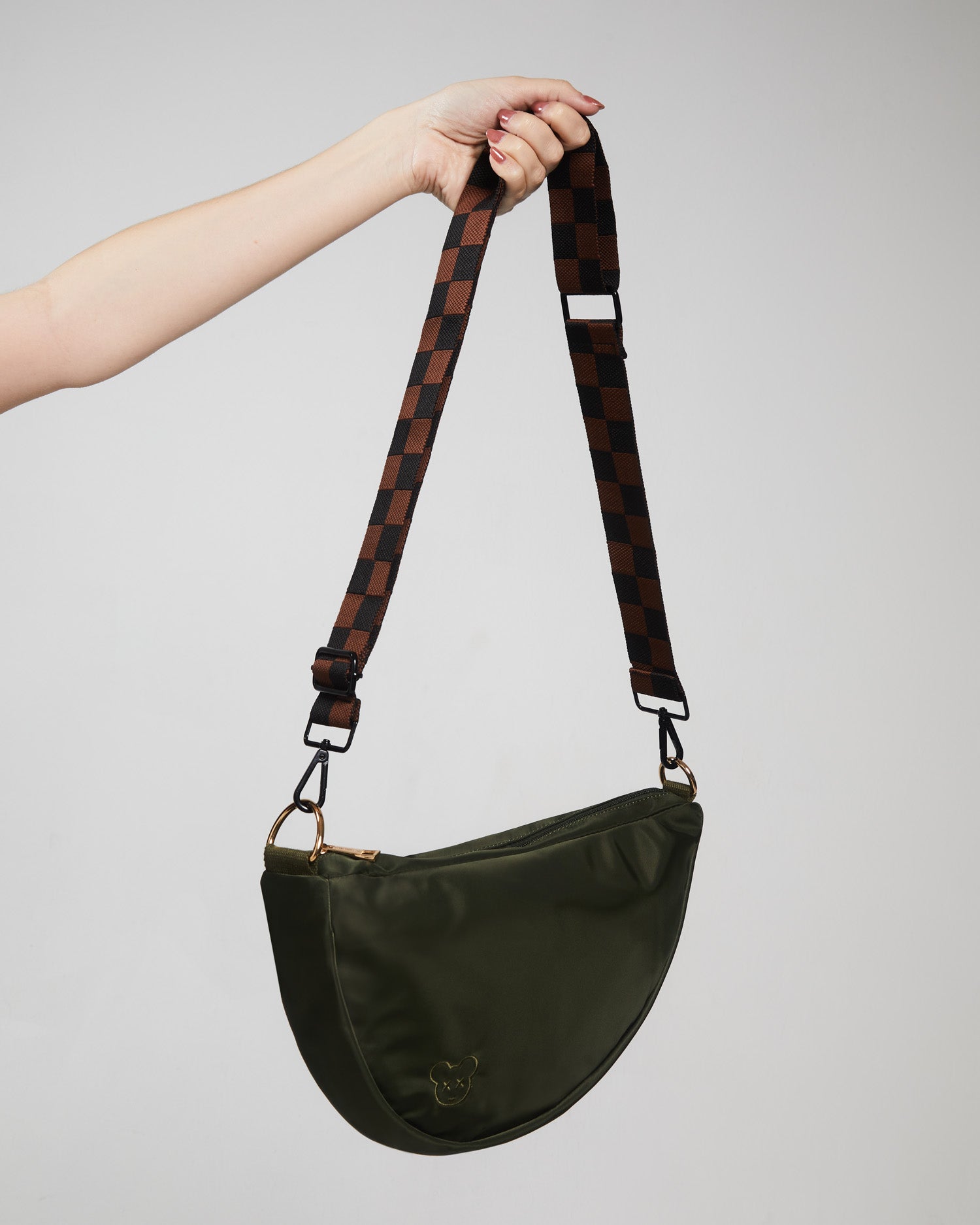 black + cream colorblock strap | Milk & Baby