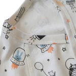 Space Print Baby Kimono Onesie | Milk & Baby