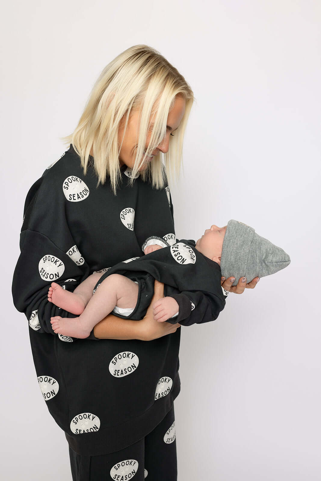 Spooky Season | Sweatshirt Romper | Milk & Baby