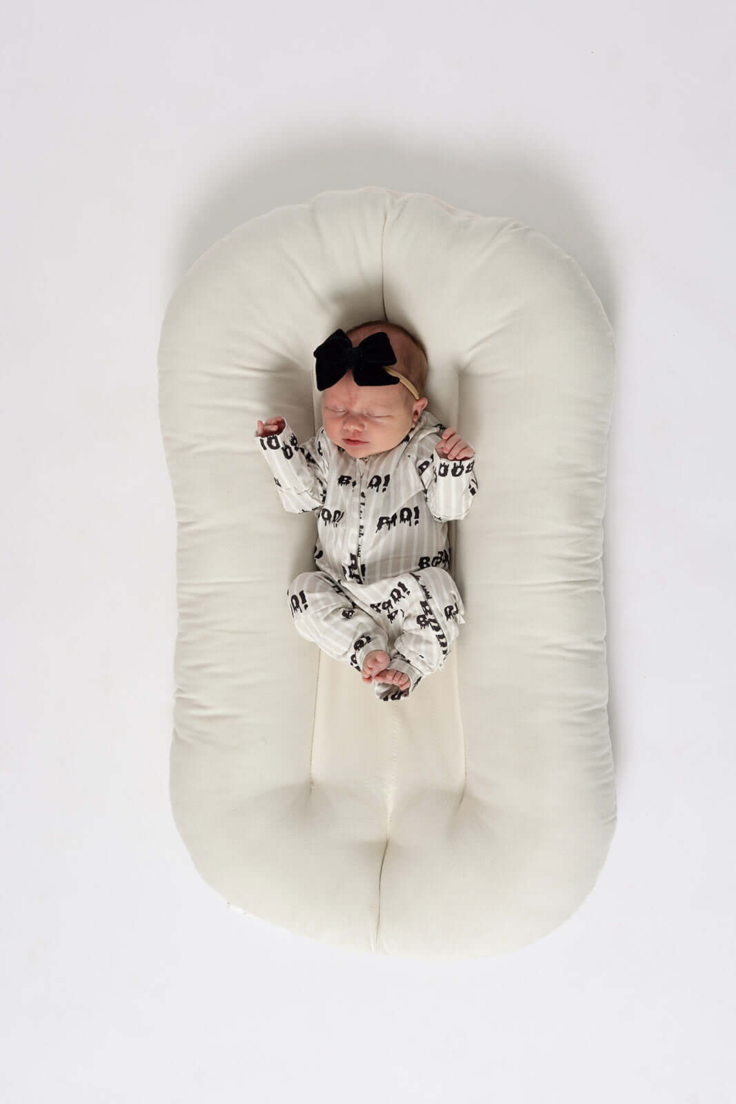 Boo! | Bamboo Zip Pajamas | Milk & Baby