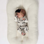 Boo! | Bamboo Zip Pajamas | Milk & Baby
