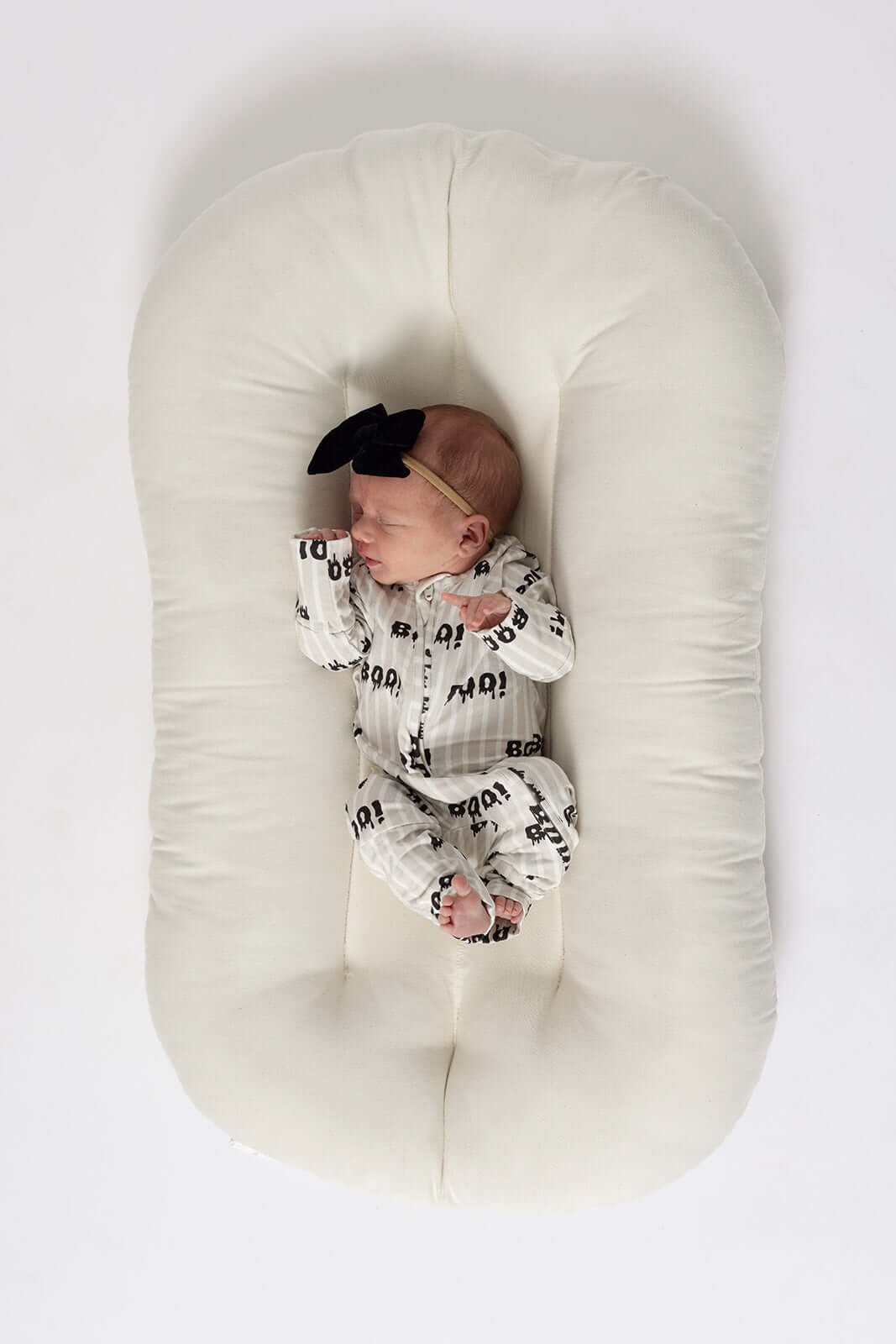 Boo! | Bamboo Zip Pajamas | Milk & Baby