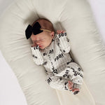 Boo! | Bamboo Zip Pajamas | Milk & Baby