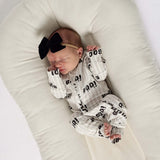 Boo! | Bamboo Zip Pajamas | Milk & Baby
