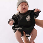 Spooky Season | Sweatshirt Romper | Milk & Baby