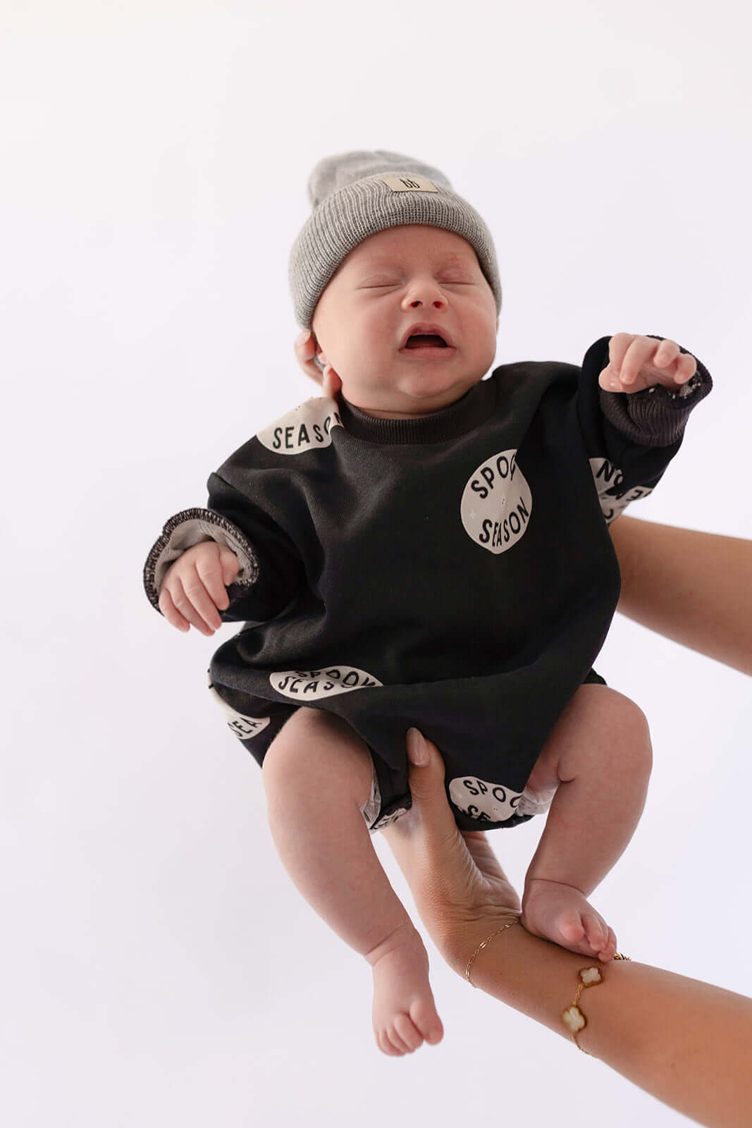 Spooky Season | Sweatshirt Romper | Milk & Baby