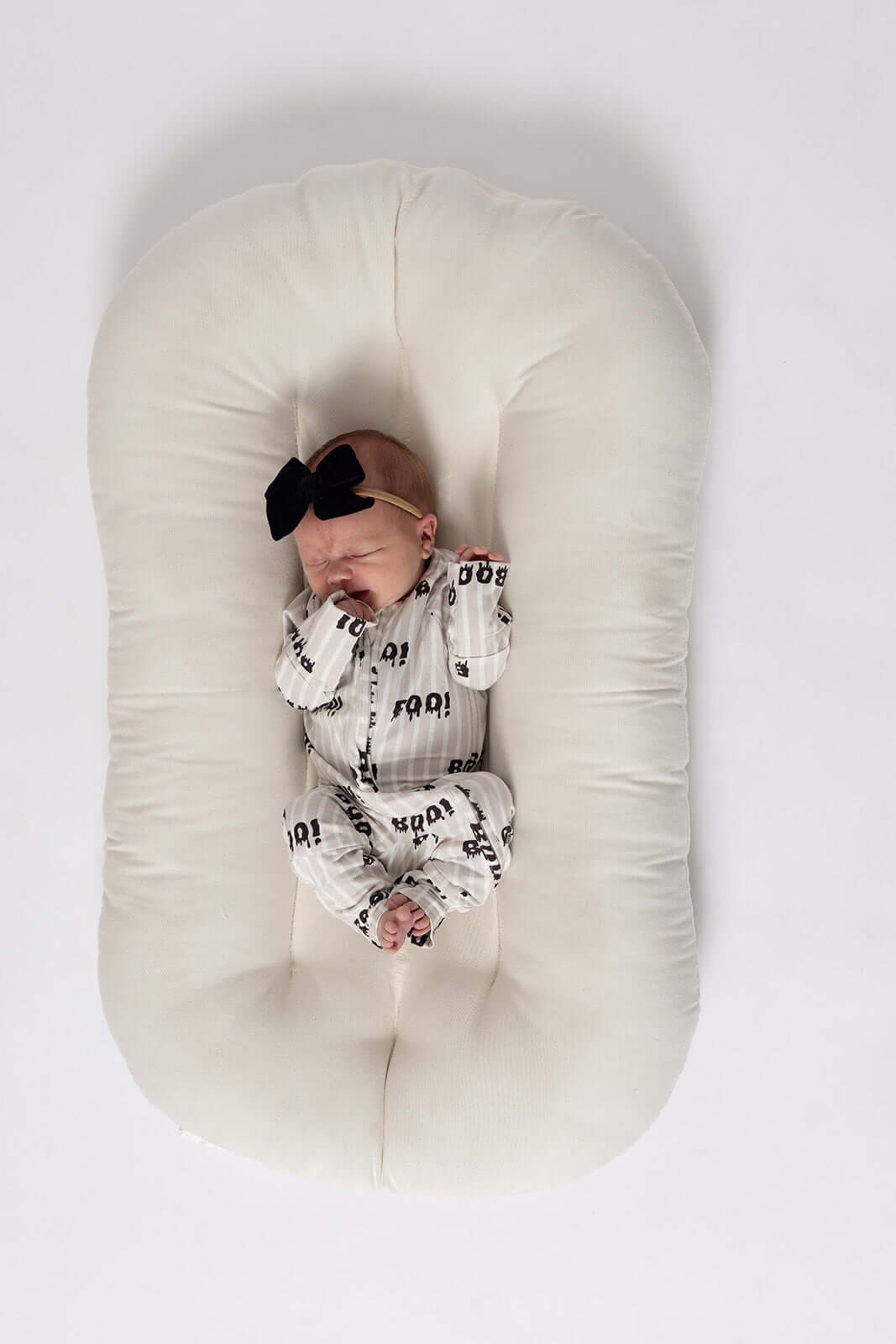 Boo! | Bamboo Zip Pajamas | Milk & Baby