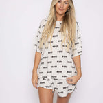Boo! | Women's Bamboo Short Set | Milk & Baby