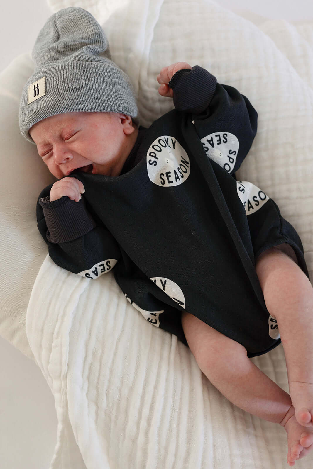 Spooky Season | Sweatshirt Romper | Milk & Baby
