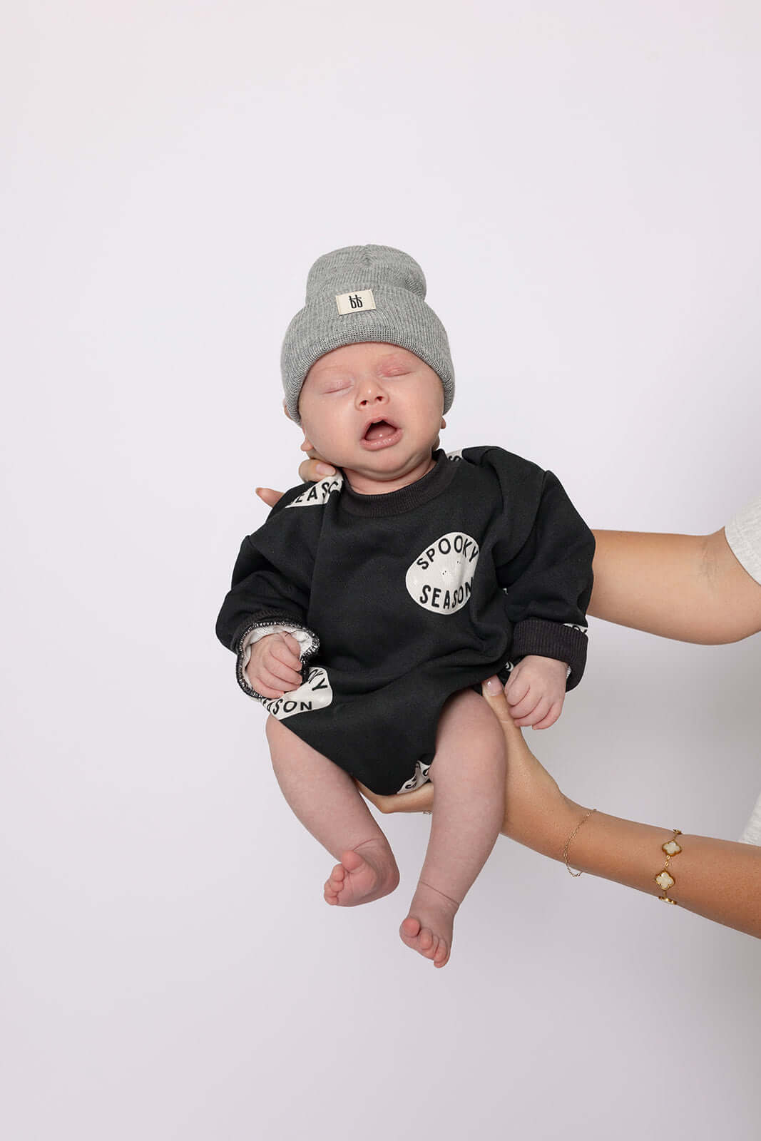 Spooky Season | Sweatshirt Romper | Milk & Baby