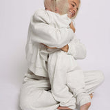 Heather Grey | Women's Sweat Set | Milk & Baby