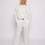 Heather Grey | Women's Sweat Set | Milk & Baby