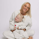 Heather Grey | Women's Sweat Set | Milk & Baby