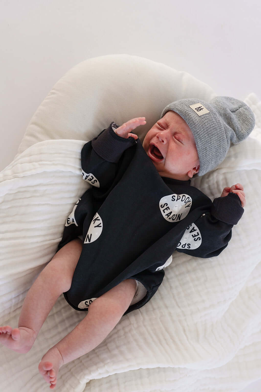 Spooky Season | Sweatshirt Romper | Milk & Baby