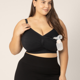 Sublime® Hands-Free Pumping & Nursing Bra | Black | Milk & Baby