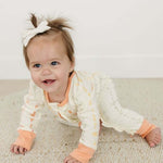 Boho Floral | GOTS Certified Organic Cotton Zippy | Milk & Baby