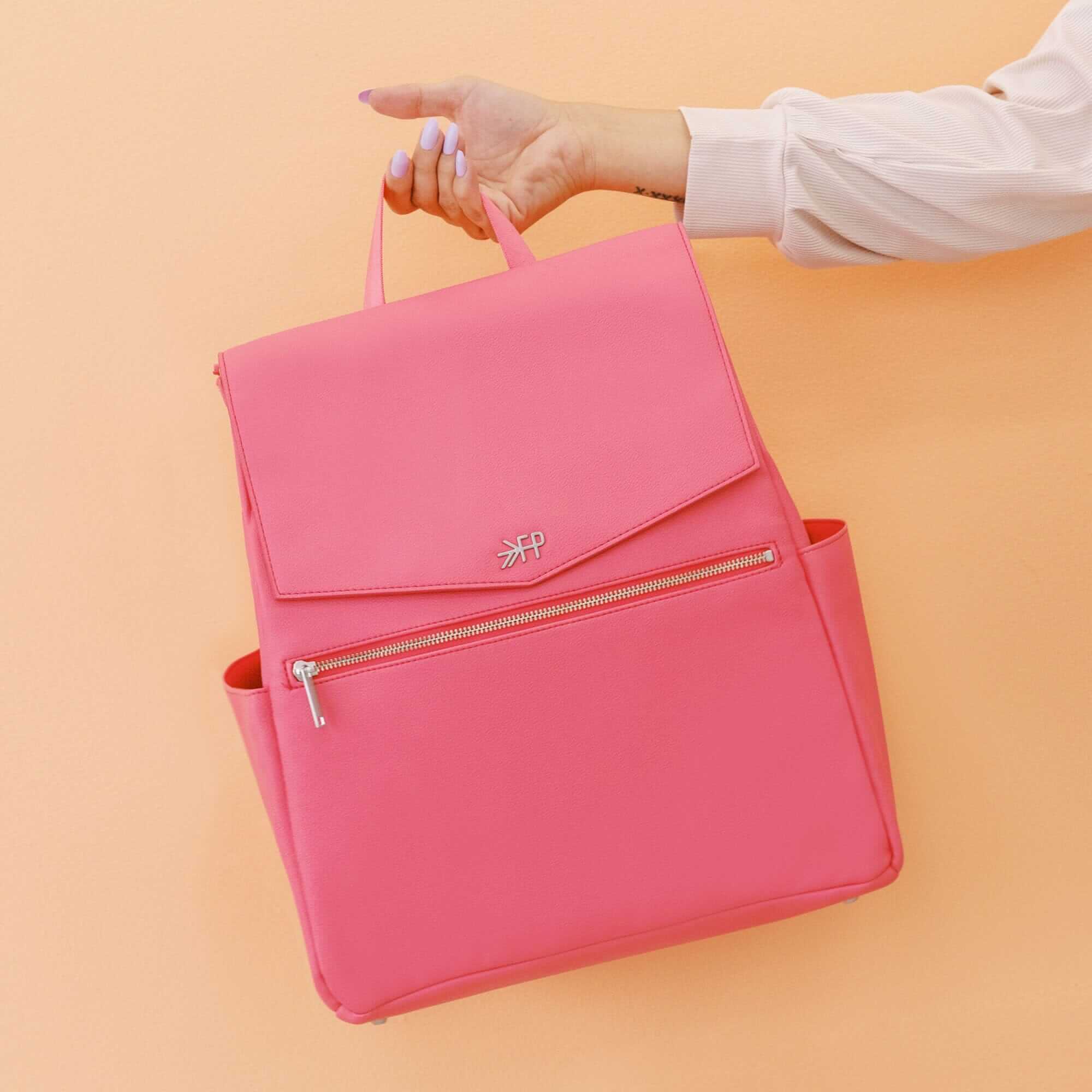 Hot Pink Classic Diaper Bag II | Milk & Baby