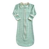 I Love You (Desert Green) | GOTS Certified Organic Cotton Sleepsack | Milk & Baby