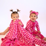 Pink Vibes Convertible Ruffle Zippy