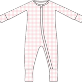 Pink Sugar | Bamboo Zip Pajamas | Milk & Baby