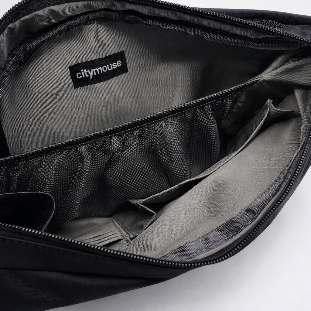 BLACK CROSSBODY BAG