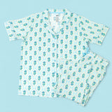 Blue Ribbon Blooms Women’s Relaxed Flare Dream Set