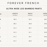 Cherry Red | Women's Bamboo Wide Leg Pants