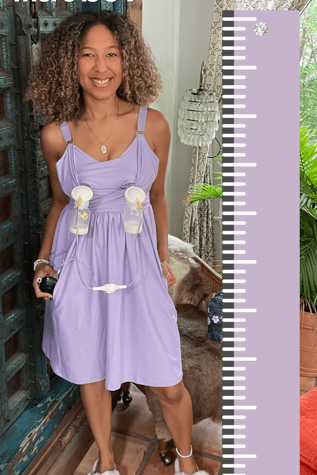 Journey Hands Free Pumping Lounge Dress | Milk & Baby