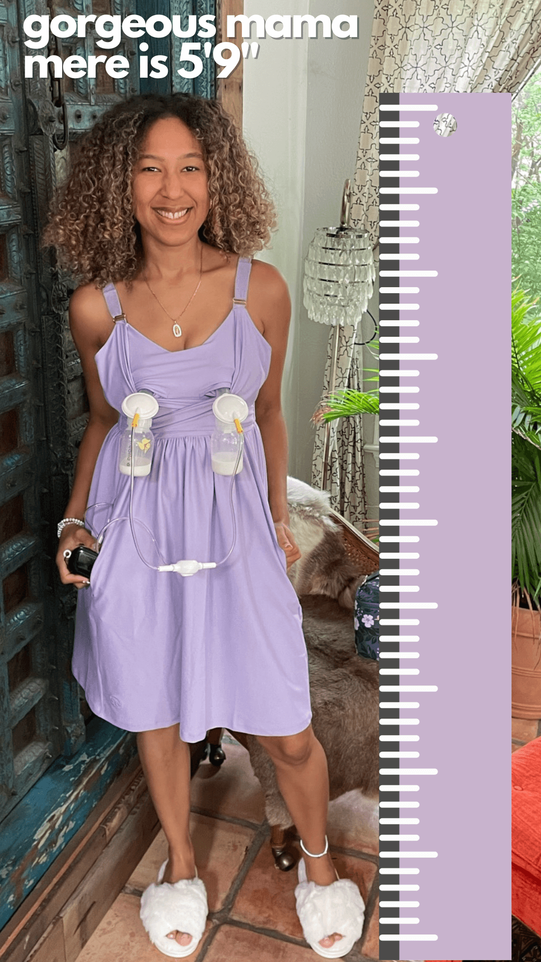 Journey Hands Free Pumping Lounge Dress | Milk & Baby