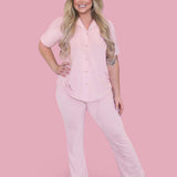 PINK ROSE RIB WOMEN'S DREAM SET | Milk & Baby