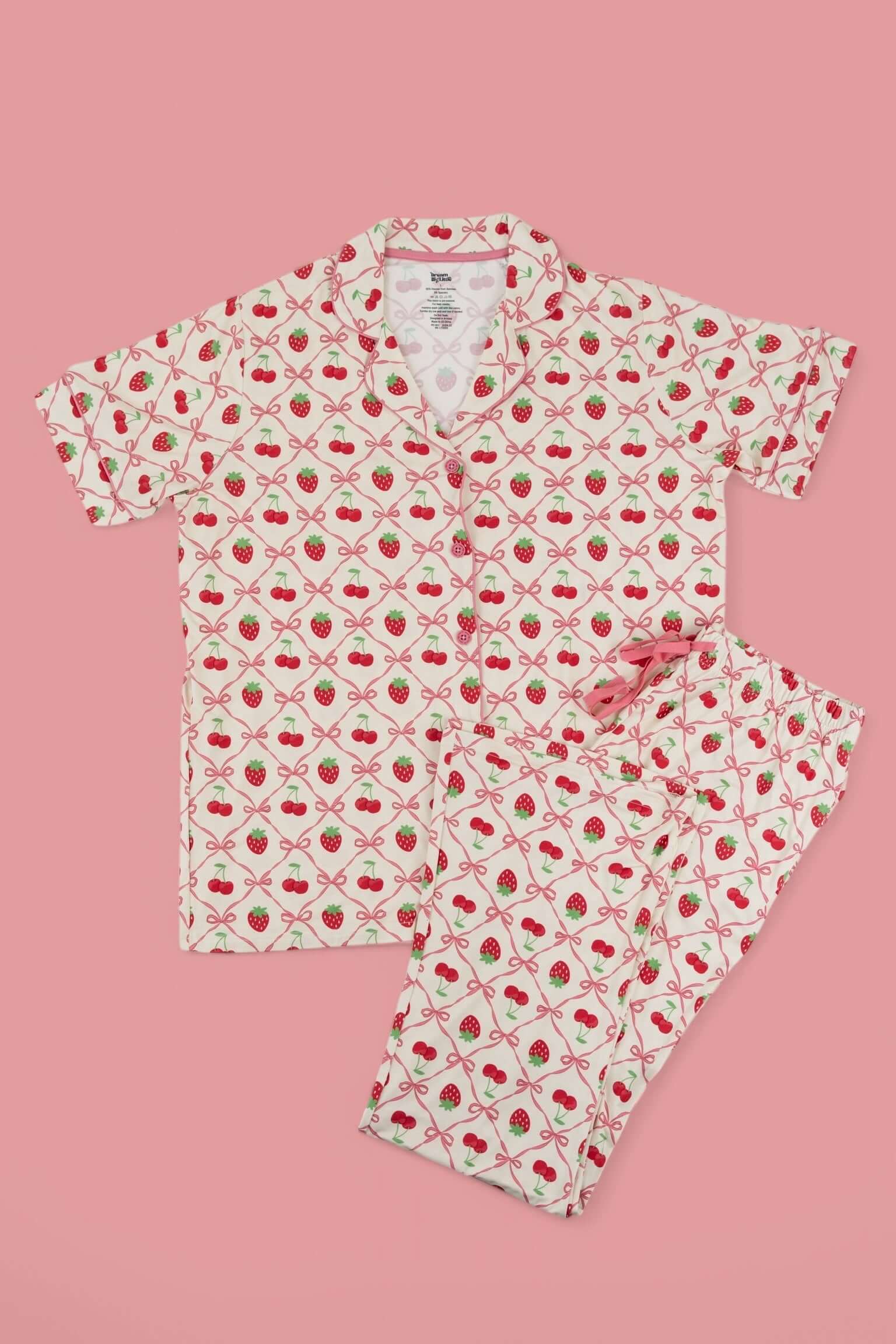 Cherry Bow Berry Women's Dream Set | Milk & Baby
