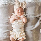 Luna + Luca Baby Pointelle Summer Set | Cream Milk & Baby