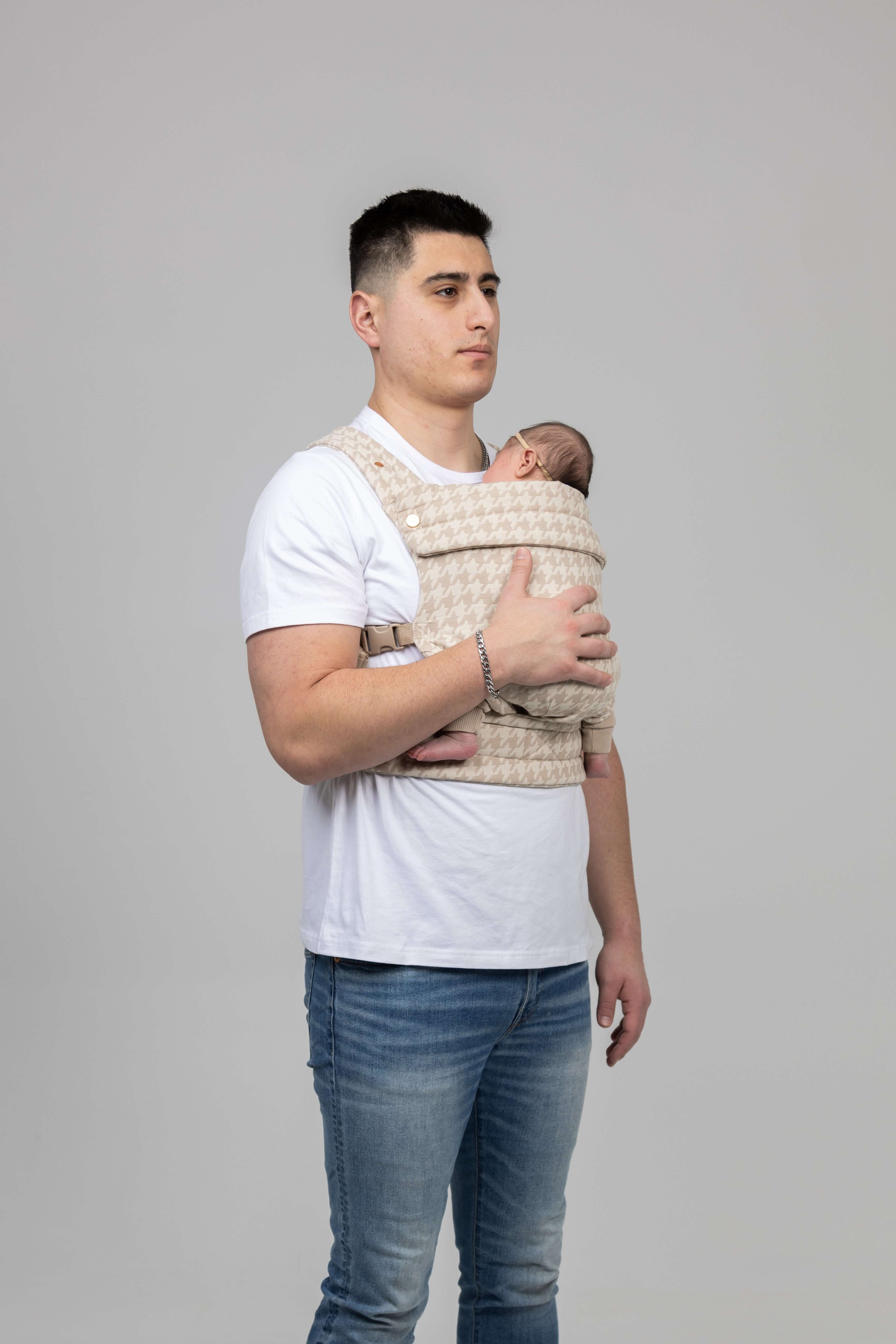 The Monarch Carrier - Houndstooth | Milk & Baby
